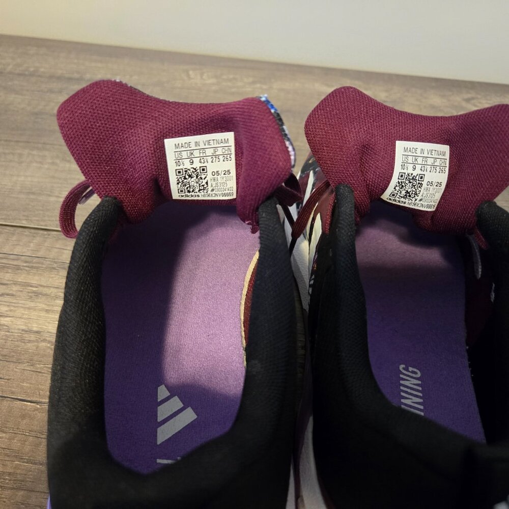 ✨ Adidas x FARM Rio Butterfly Print Training Sneakers - Maroon & Purple - 10.5✨ - Picture 7 of 7